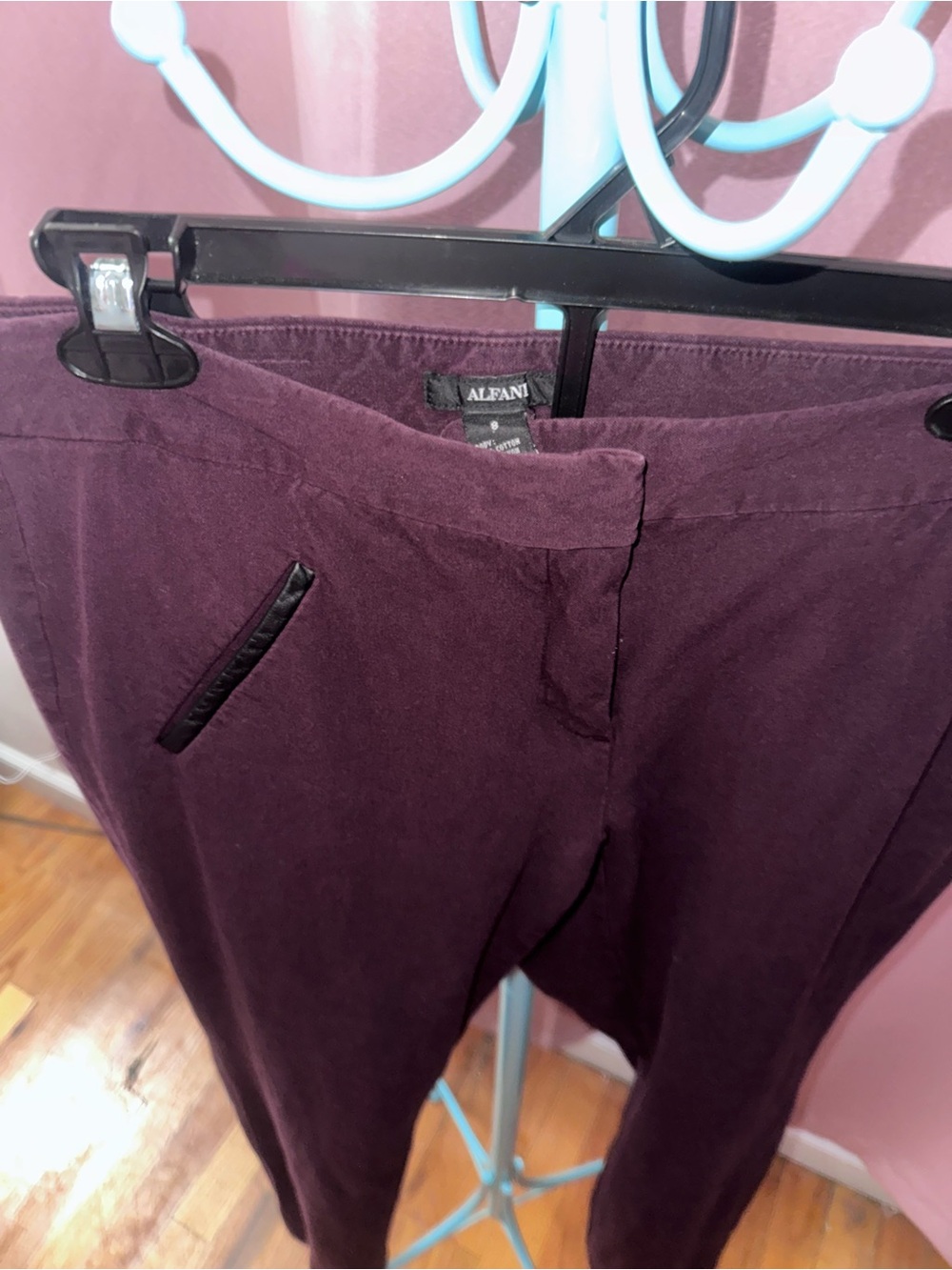 Alfani Men’s Corduroy Pants in Deep Plum